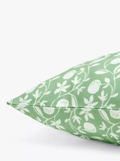 Trailing Stem Indoor/Outdoor Cushion, Green