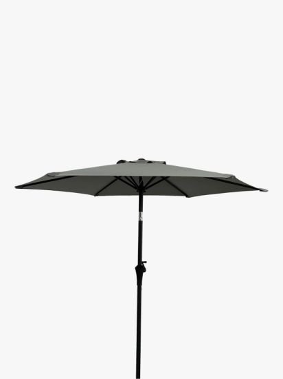 Metal Pole Garden Parasol, 2.2m