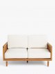 2-Seater Garden Sofa,(Acacia Wood)